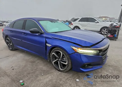 2022 Honda Accord Sport Se z USA, uszkodzony, nr VIN 1HGCV1F40NA046204